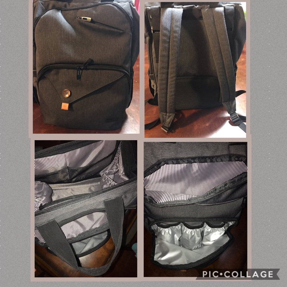 Diaper backpack